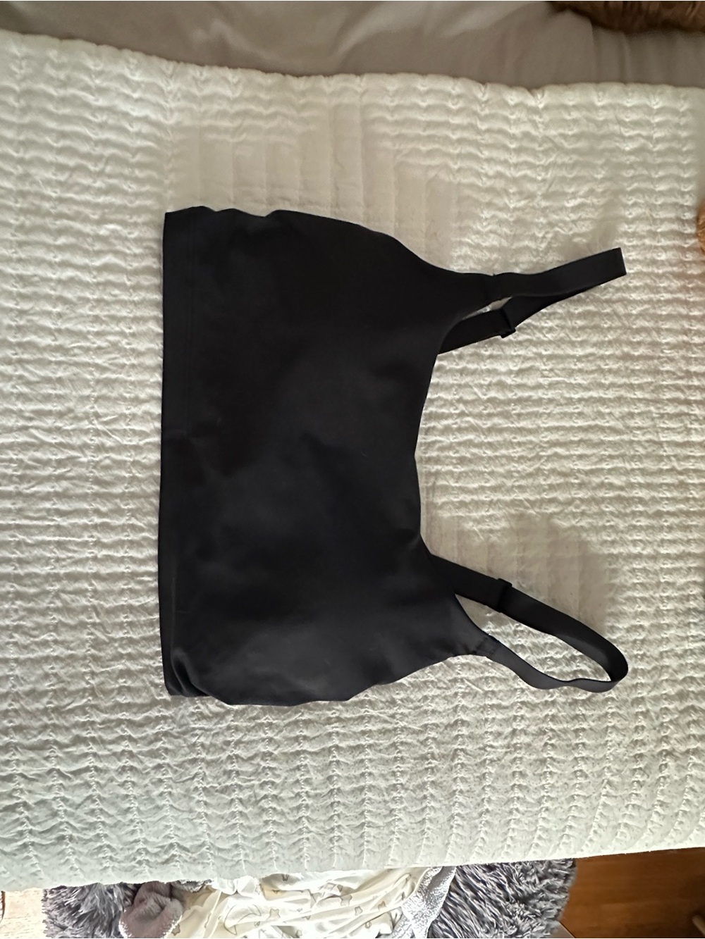 aerie Black Stretch Bralette Camisole